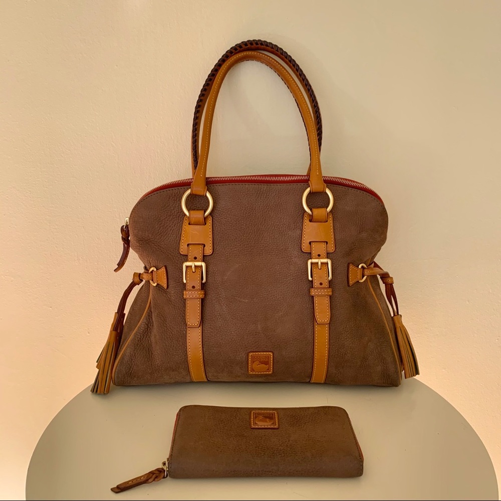 Dooney & Bourke Florentine Domed Satchel & Wallet